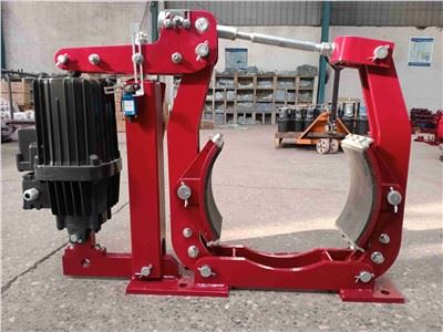 Elektrisk hydraulisk bremse til kran
